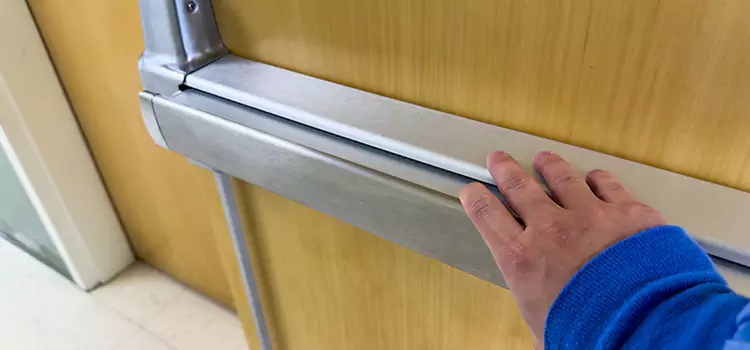 Installing a Push Bar on a Door Martinsburg